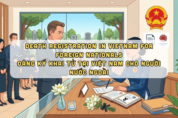 ĐĂNG KÝ KHAI TỬ TẠI VIỆT NAM CHO NGƯỜI NƯỚC NGOÀI