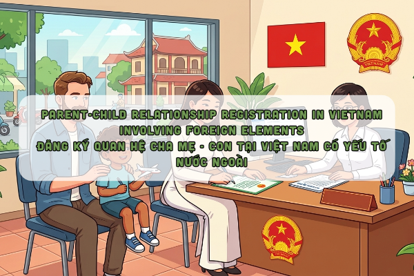 ĐĂNG KÝ QUAN HỆ CHA MẸ - CON TẠI VIỆT NAM CÓ YẾU TỐ NƯỚC NGOÀI