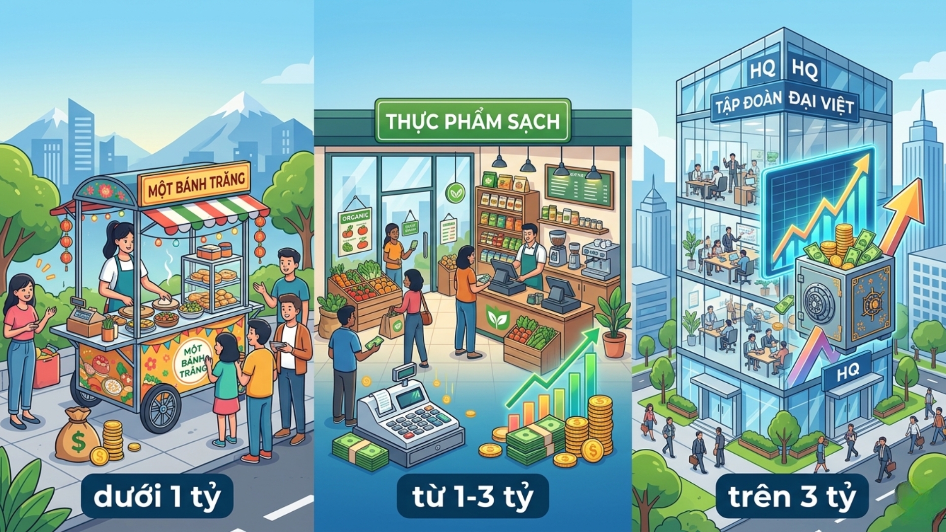 C&ugrave;ng doanh thu Hộ kinh doanh hay c&ocirc;ng ty sẽ c&oacute; lợi hơn về thuế? So s&aacute;nh chi tiết