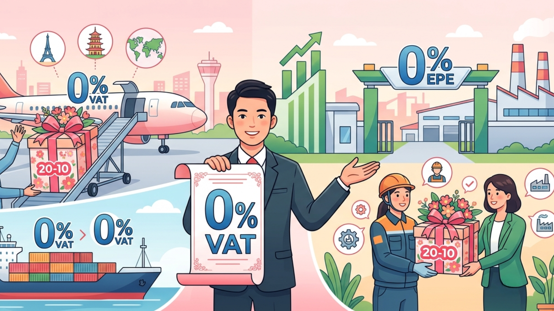 Gi&aacute; t&iacute;nh thuế GTGT đối với qu&agrave; tặng ng&agrave;y 20/10/2026 được x&aacute;c định như thế n&agrave;o?