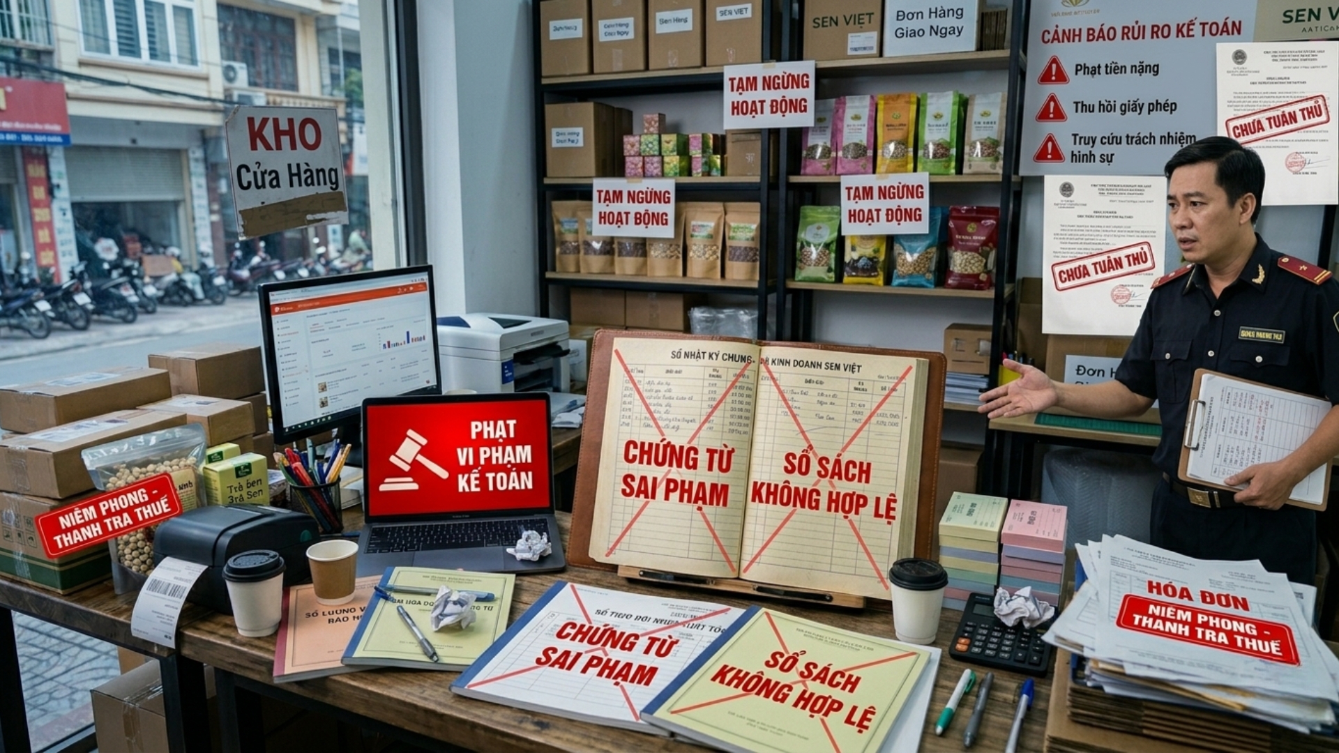 2. Hộ kinh doanh c&oacute; bắt buộc phải d&ugrave;ng sổ kế to&aacute;n kh&ocirc;ng?