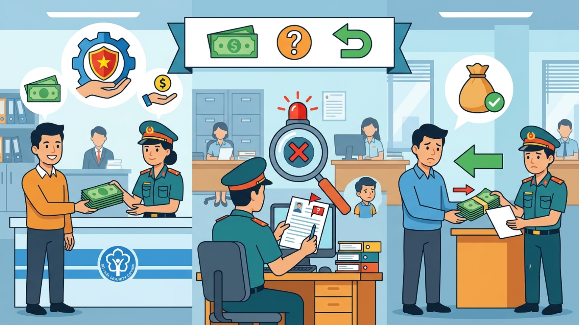 Mức xử phạt h&agrave;nh vi vi phạm hồ sơ hưởng BHXH, BHTN từ ng&agrave;y 10/9/2026