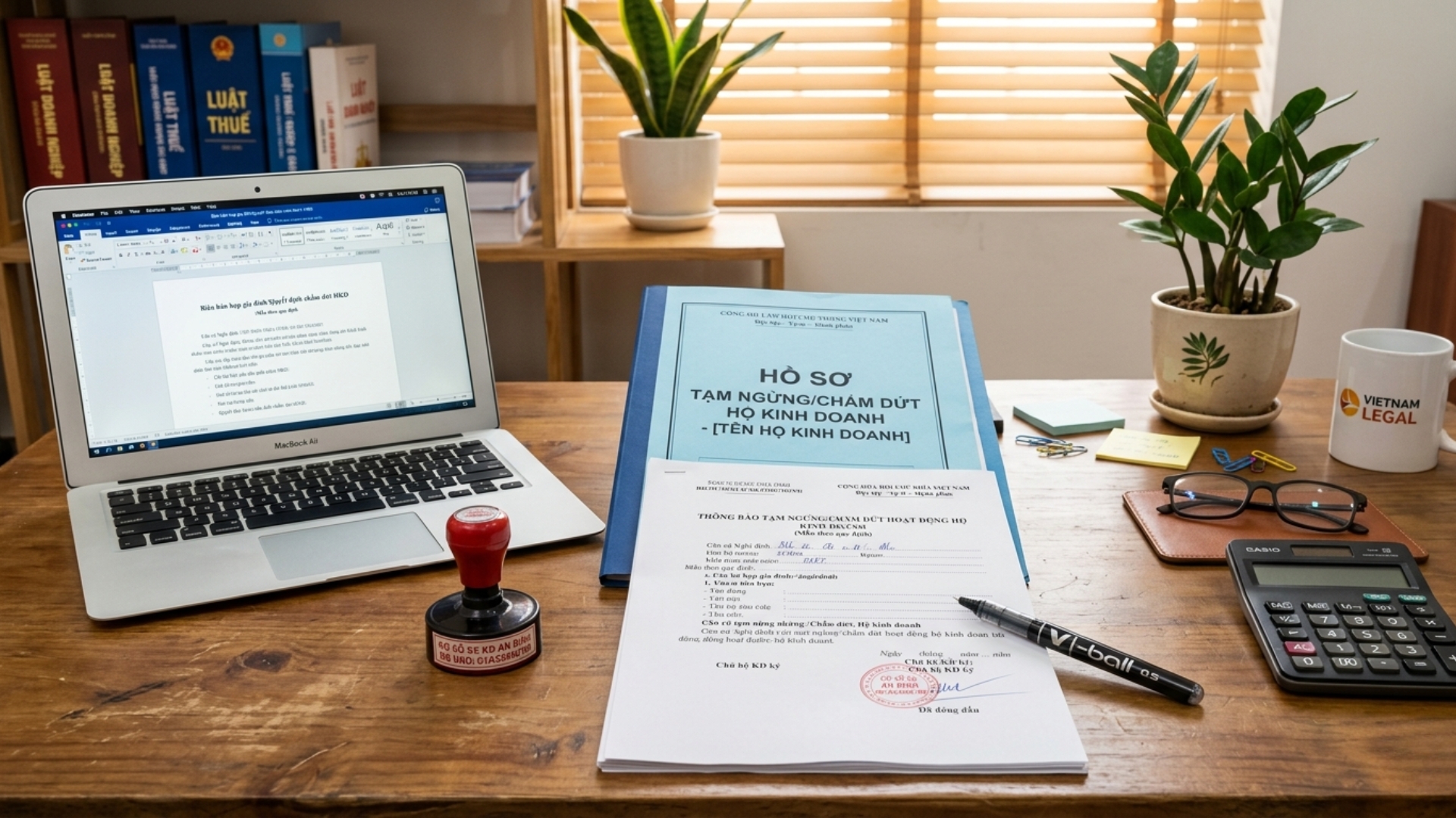 Thủ tục tạm ngừng, chấm dứt hộ kinh doanh v&agrave; những lưu &yacute; ph&aacute;p l&yacute; quan trọng