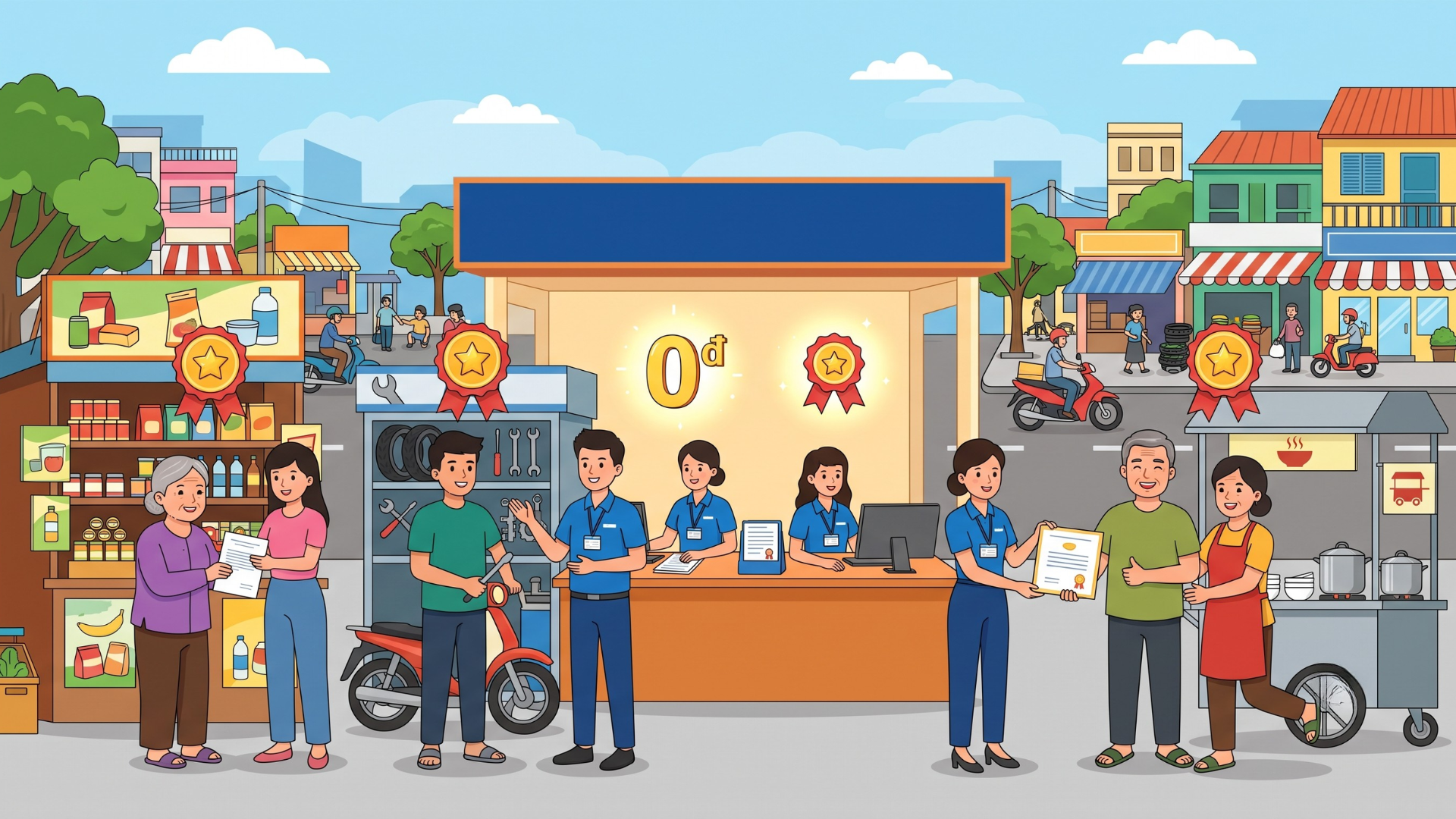 Hộ kinh Doanh c&oacute; được miễn ph&iacute; dịch vụ chứng từ điện tử từ 01/7/2026 kh&ocirc;ng?