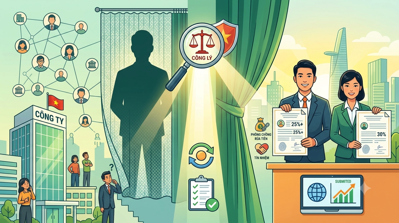 Có bắt buộc kê khai thông tin về chủ sở hữu hưởng lợi của doanh nghiệp không?