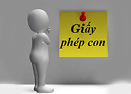 Dịch vụ xin cấp giấy phép con