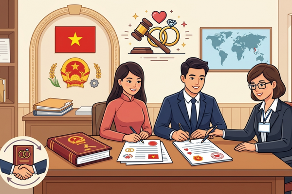 ĐĂNG KÝ KẾT HÔN TẠI VIỆT NAM (Dành cho công dân Việt Nam kết hôn với công dân nước ngoài)