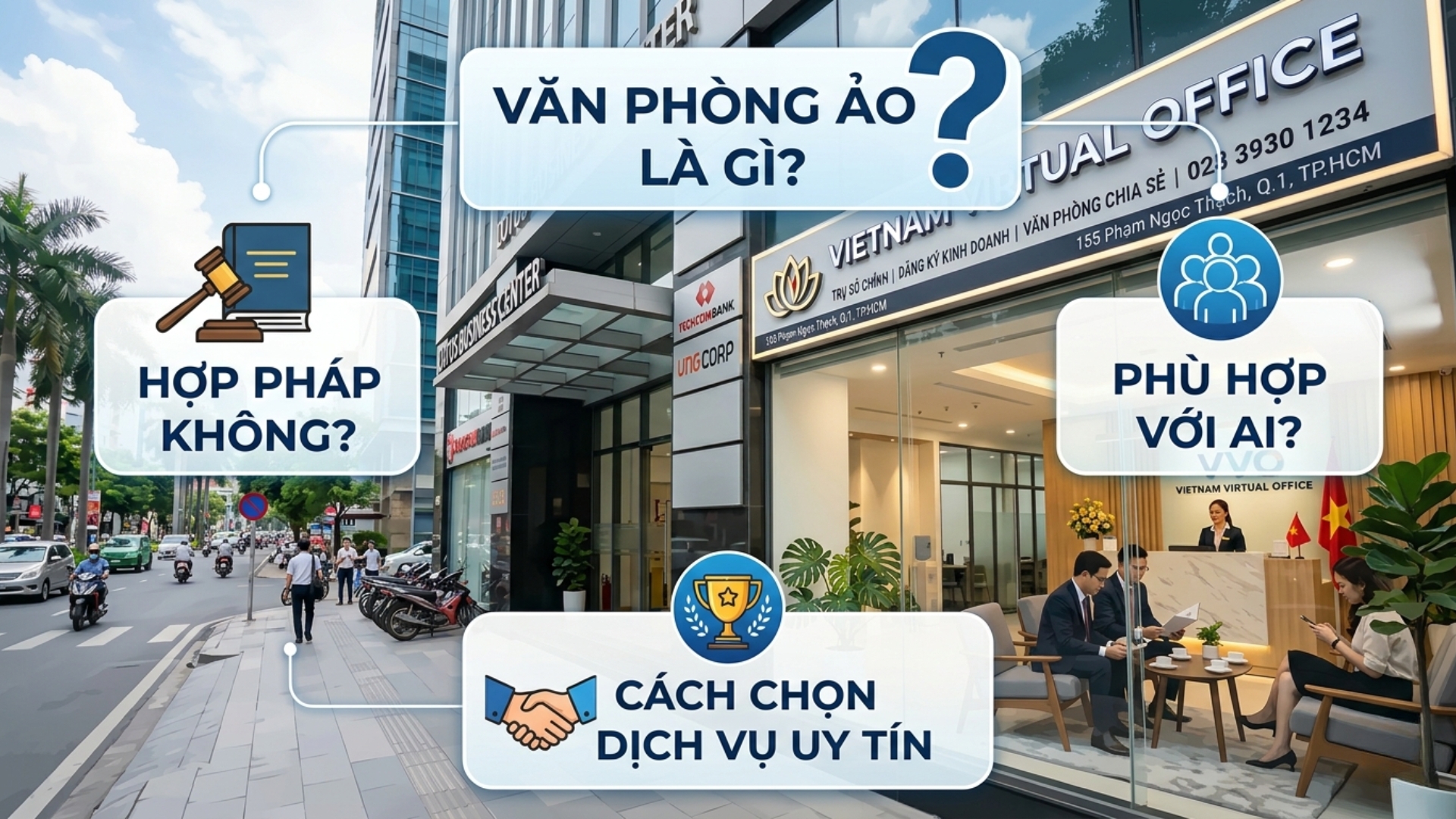 Văn phòng ảo là gì? Có hợp pháp không, phù hợp với ai và cách chọn dịch vụ uy tín